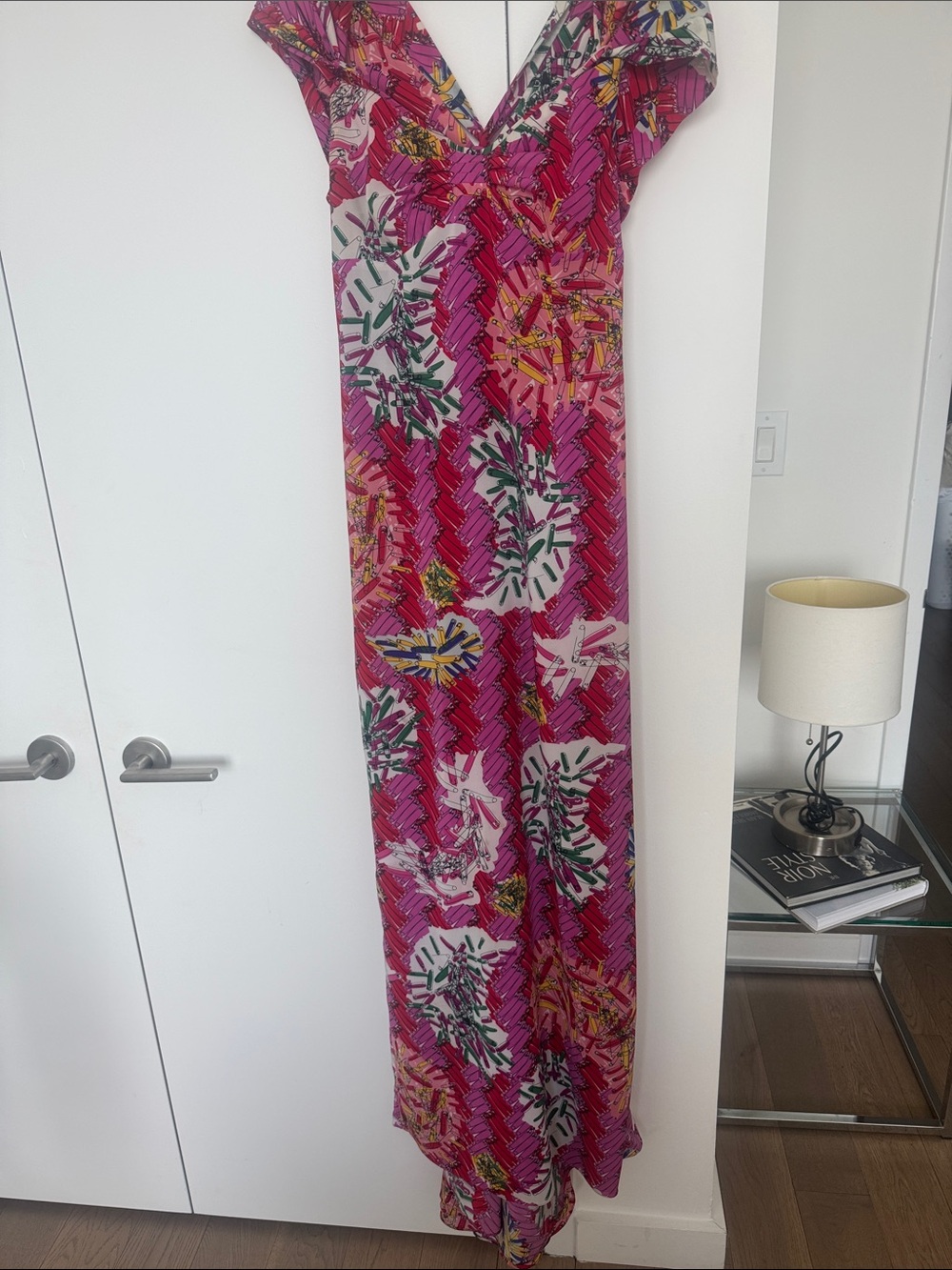 Zac Posen for Target Pink Multi-Print Maxi Dress